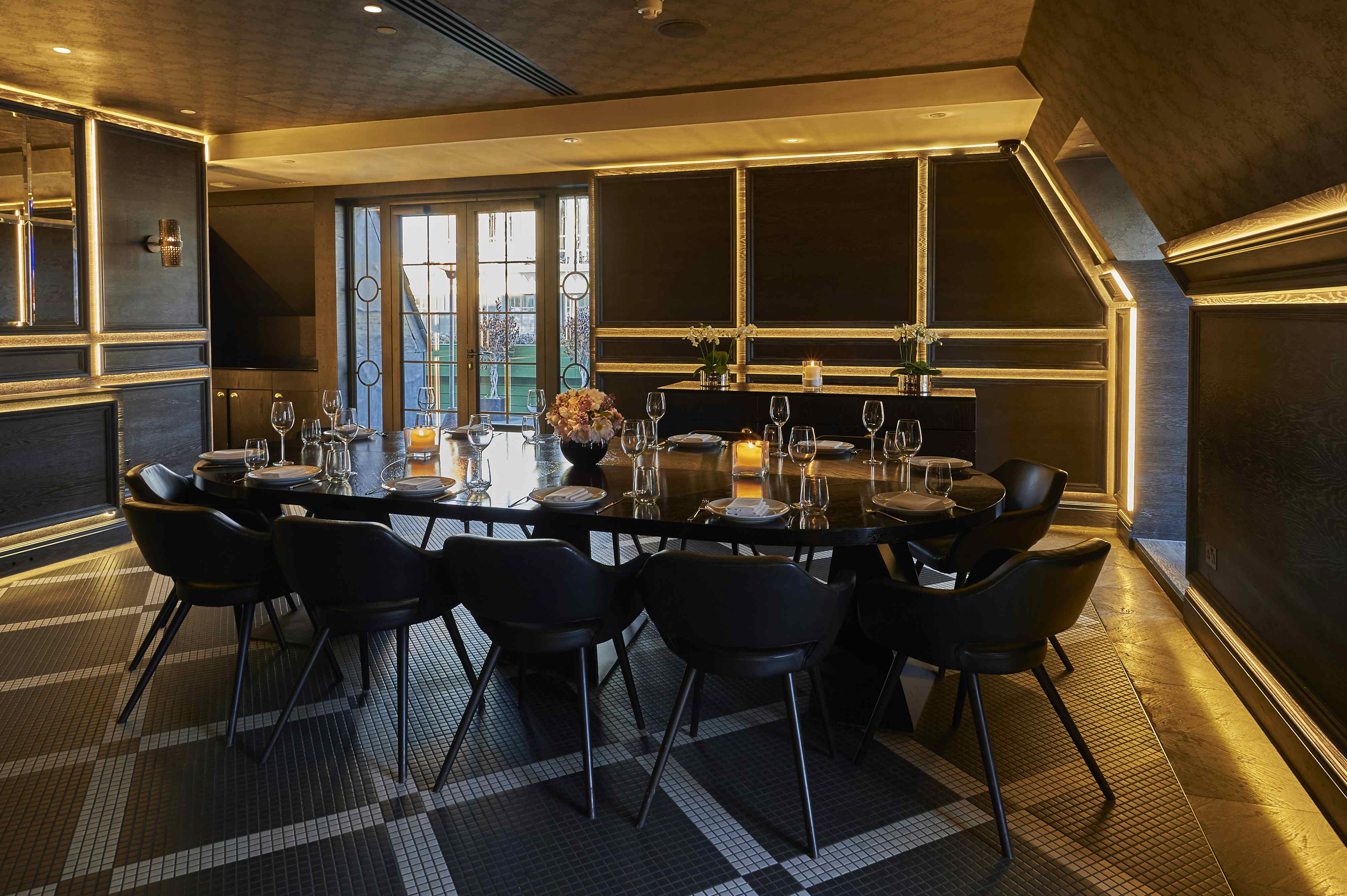 La Casita & El Salon Private Dining Rooms, Aqua Nueva
